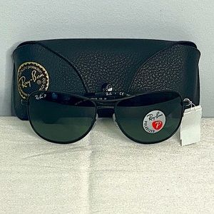 Ray-Ban RB3519 Aviator/Pilot Polarized Sunglasses
